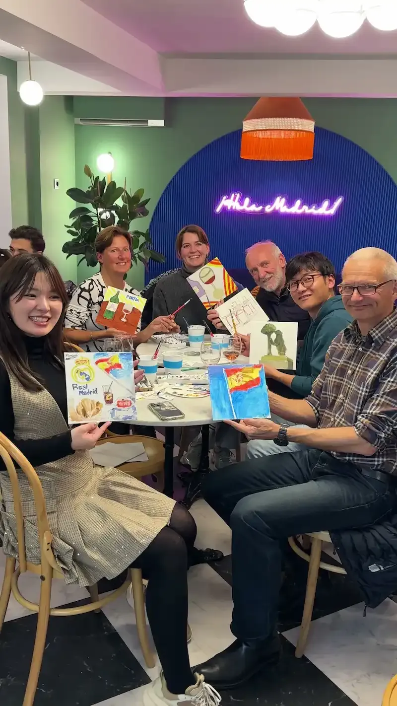 Painting and Wine Workshop